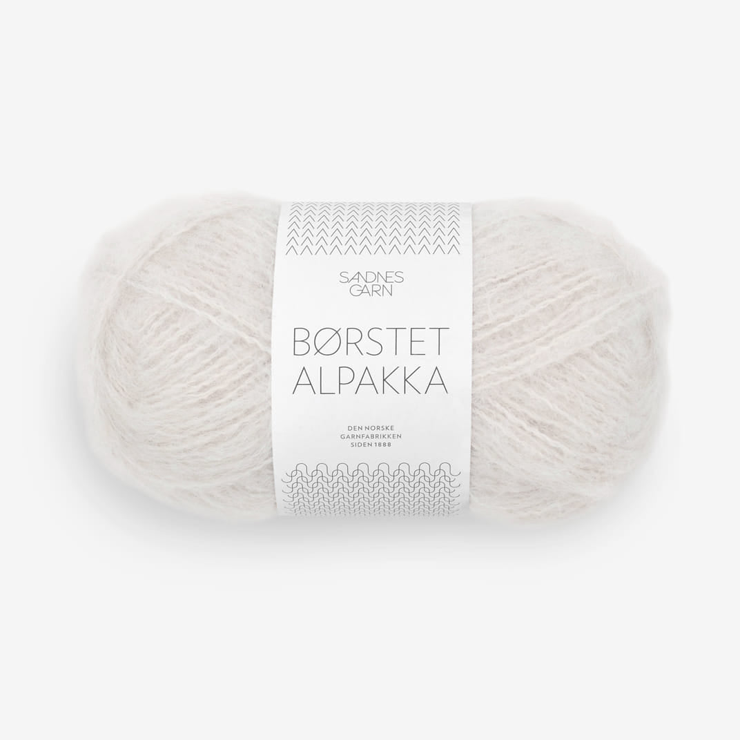 BØRSTET ALPAKKA von SANDNES