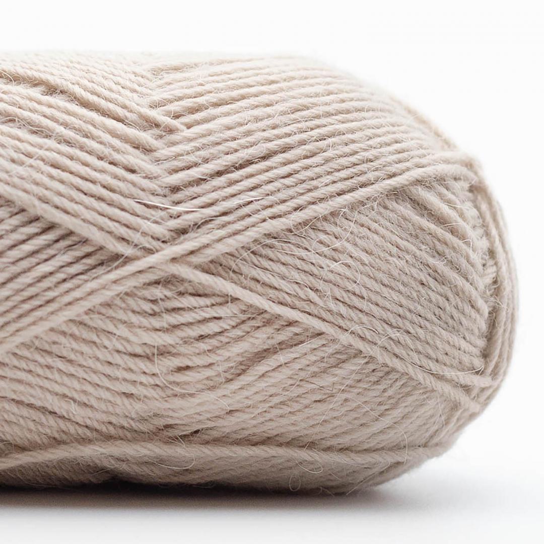 EDELWEISS ALPAKA 4FACH von KREMKE – 3 hellbeige – 25 g