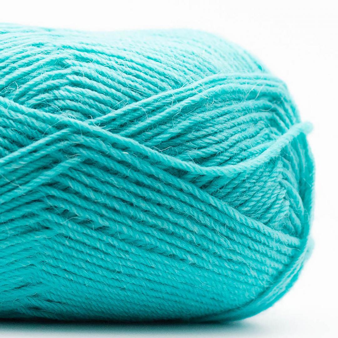 EDELWEISS ALPAKA 4FACH von KREMKE – 35 türkis – 25 g