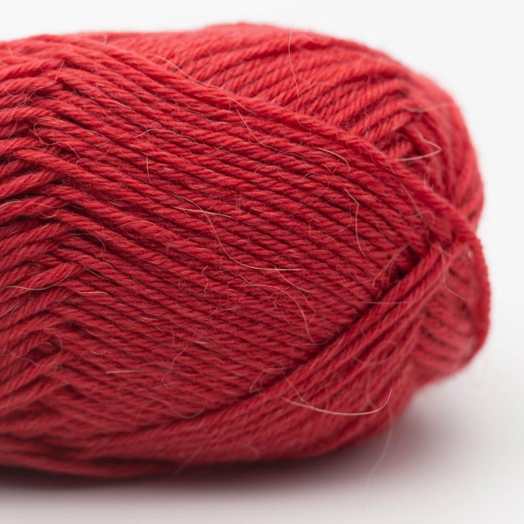 EDELWEISS ALPAKA 6FACH von KREMKE – 21 rot – 50 g