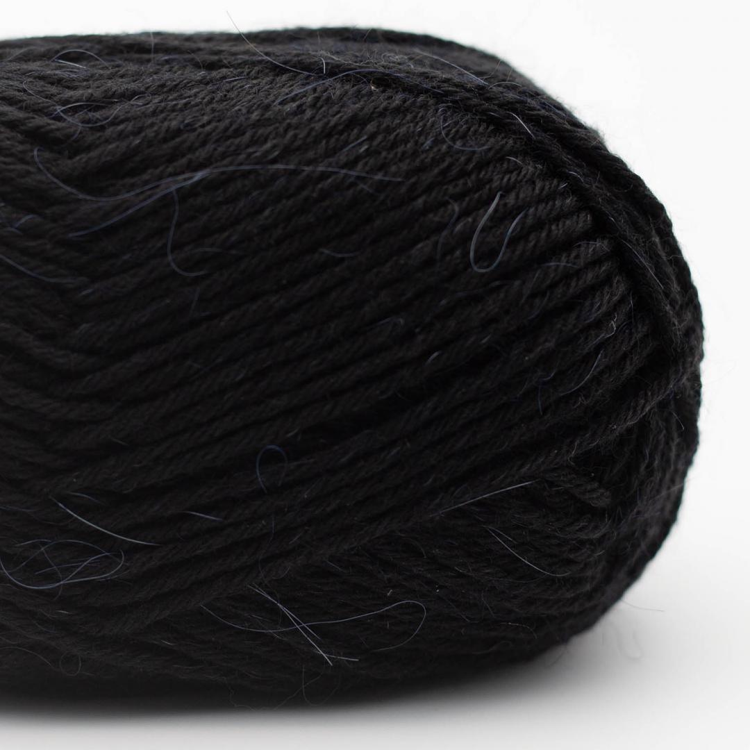 EDELWEISS ALPAKA 6FACH von KREMKE – 56 schwarz – 50 g
