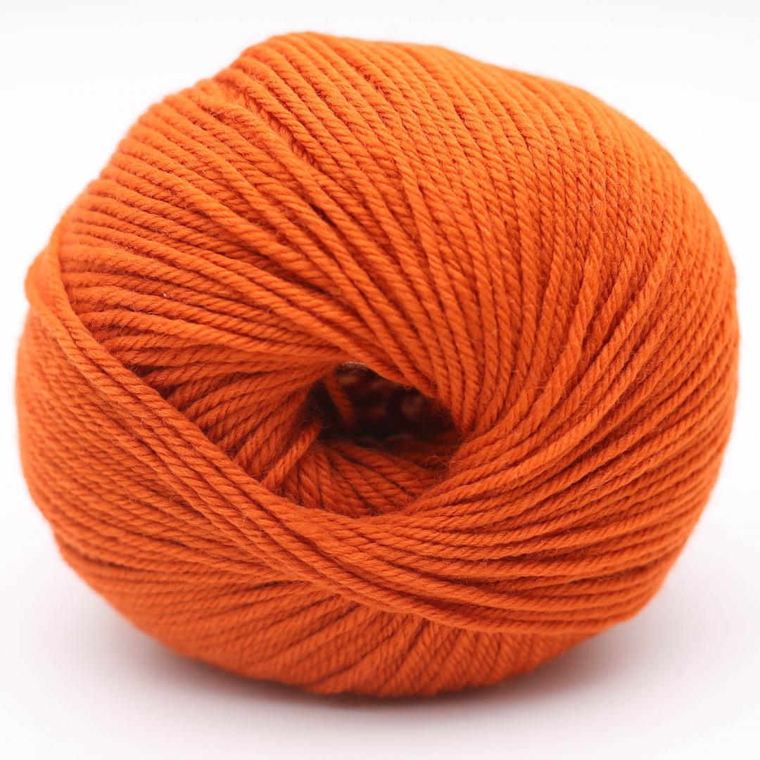 THE MERRY MERINO 140 von KREMKE – 8 pumpkin – 50 g