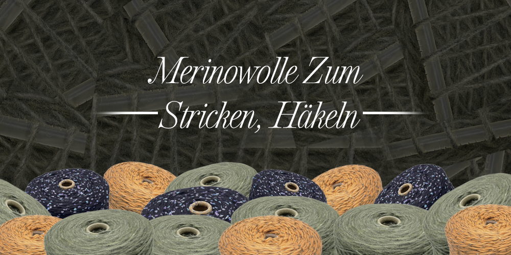 Dicke Merinowolle Zum Stricken, Häkeln