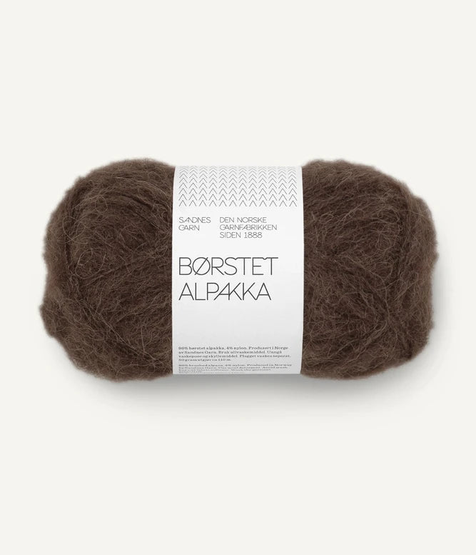BØRSTET ALPAKKA von SANDNES