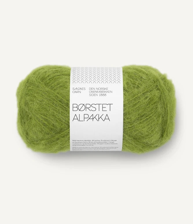 BØRSTET ALPAKKA von SANDNES