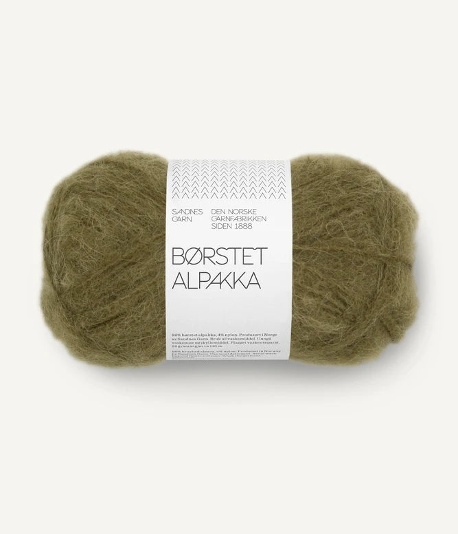 BØRSTET ALPAKKA von SANDNES