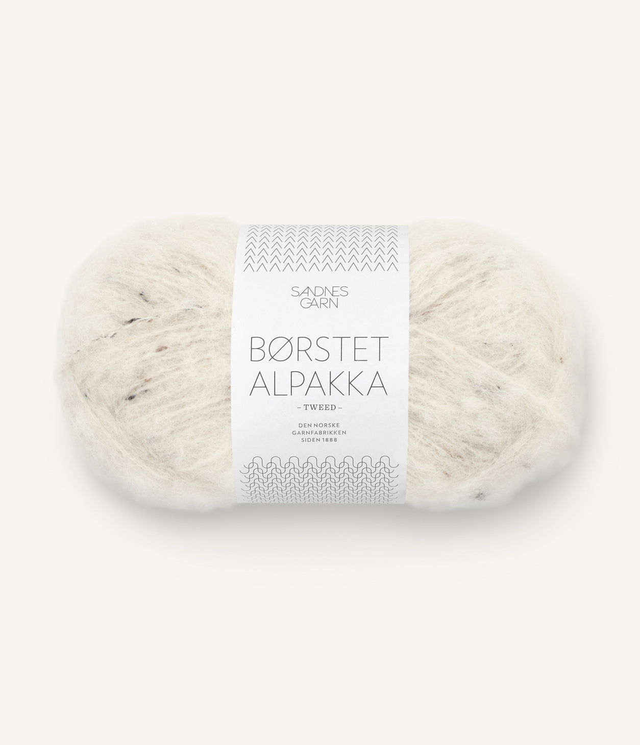 BØRSTET ALPAKKA von SANDNES