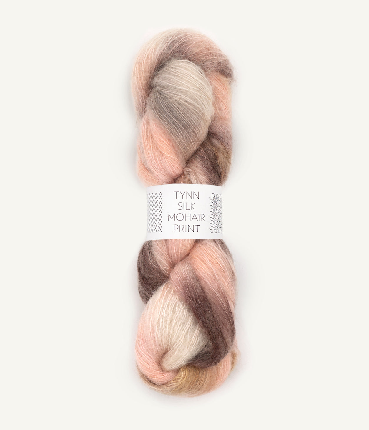 Tynn silk mohair print