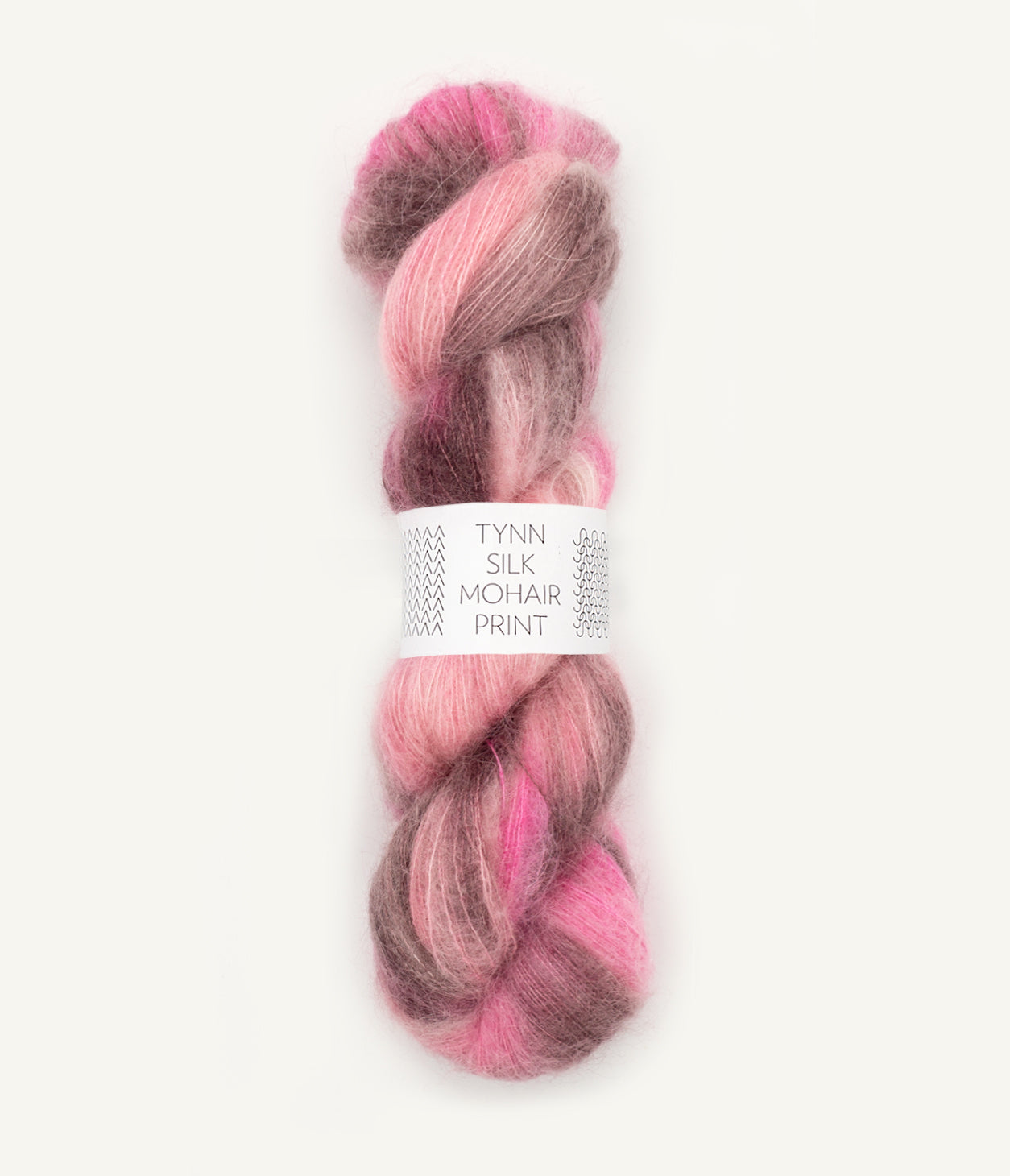 TYNN SILK MOHAIR PRINT VON SANDNES