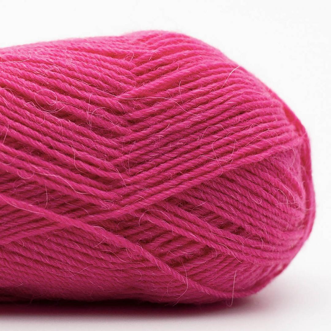 EDELWEISS ALPAKA 4FACH von KREMKE – 13 violettrosa – 25 g