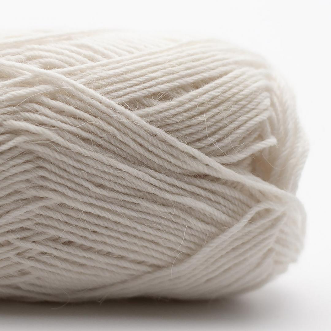 EDELWEISS ALPAKA 4FACH von KREMKE – 50 weiß – 25 g