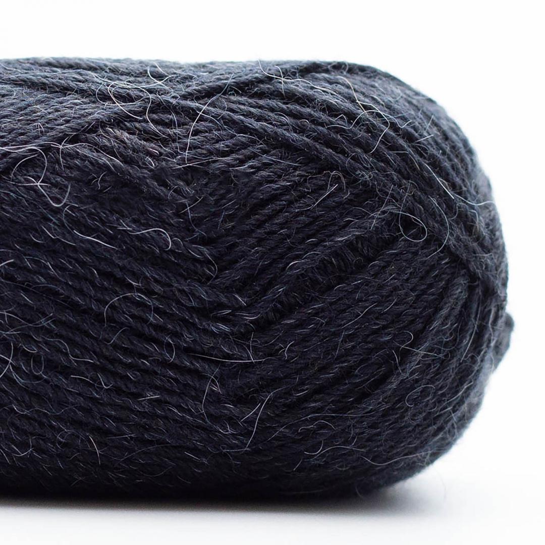 EDELWEISS ALPAKA 4FACH von KREMKE – 55 anthrazit – 25 g