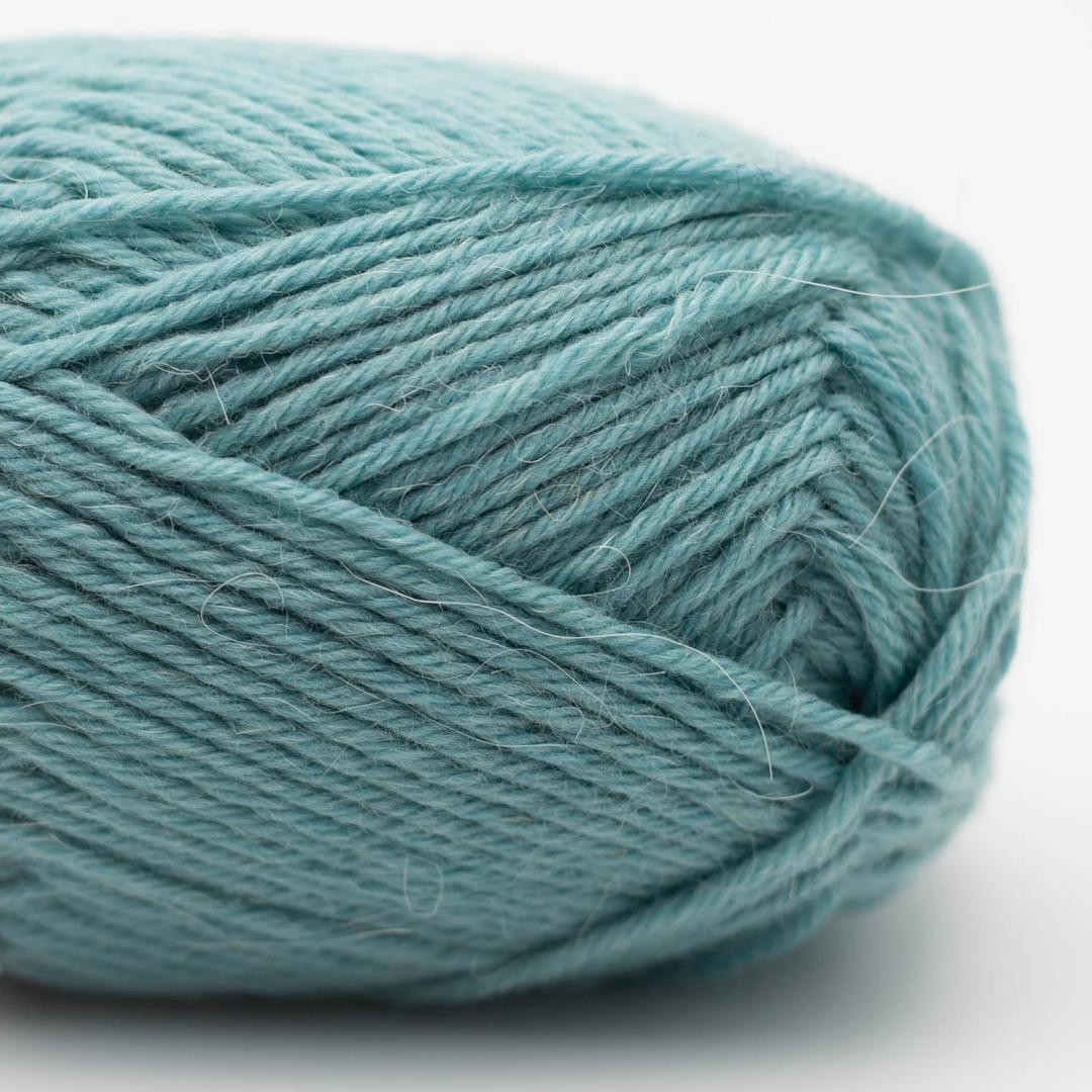 EDELWEISS ALPAKA 6FACH von KREMKE – 34 aqua – 50 g