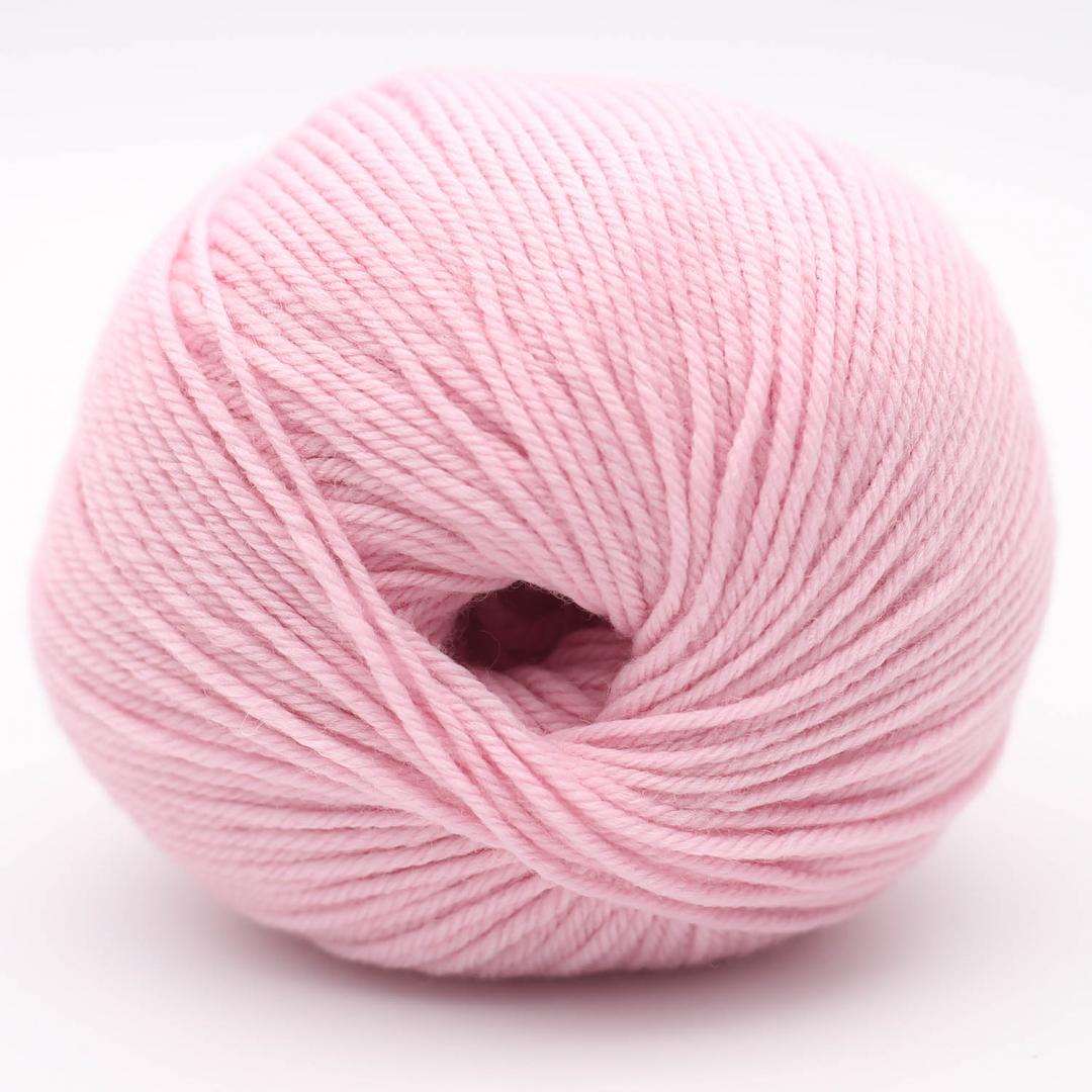THE MERRY MERINO 140 von KREMKE – 10 powder pink – 50 g