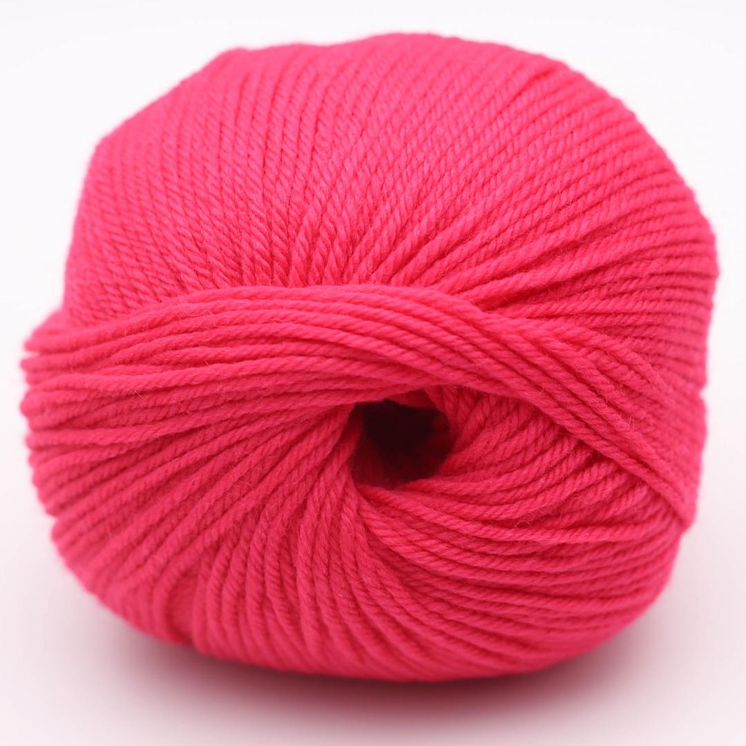 THE MERRY MERINO 140 von KREMKE – 11 hot pink – 50 g
