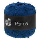 PERLINA von LANA GROSSA – 08-Tintenblau, Perlengarn 50 g