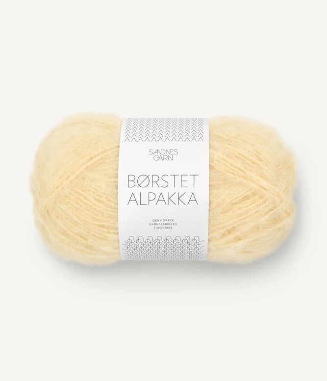 BØRSTET ALPAKKA von SANDNES