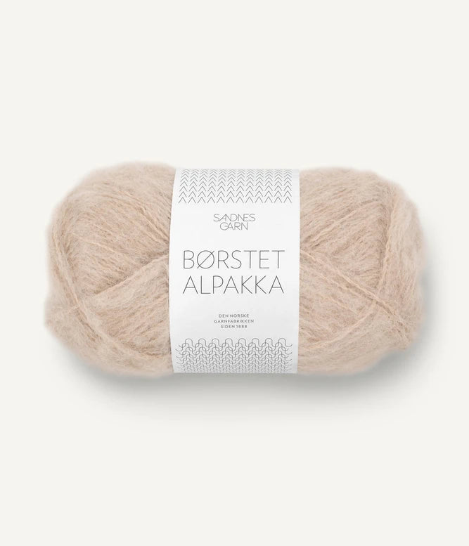 BØRSTET ALPAKKA von SANDNES