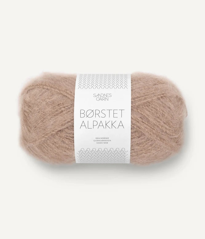BØRSTET ALPAKKA von SANDNES