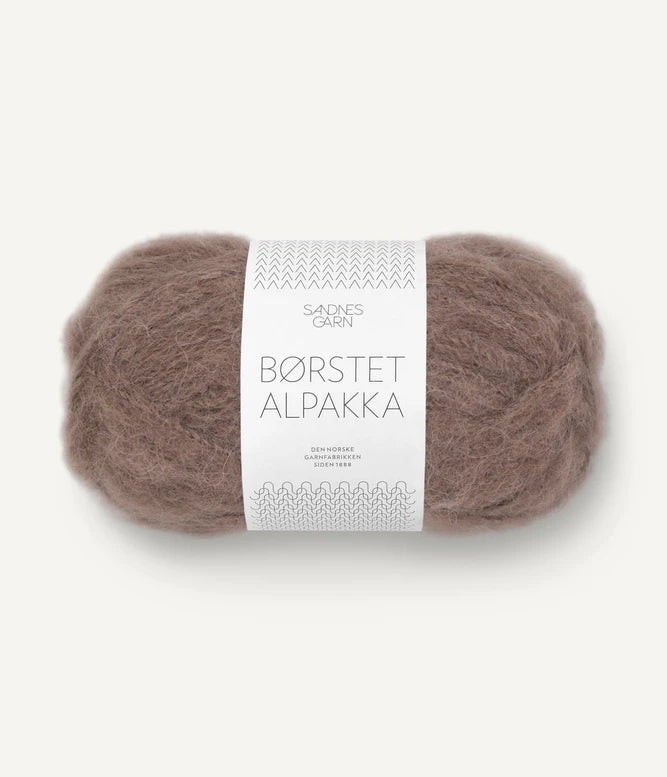 BØRSTET ALPAKKA von SANDNES