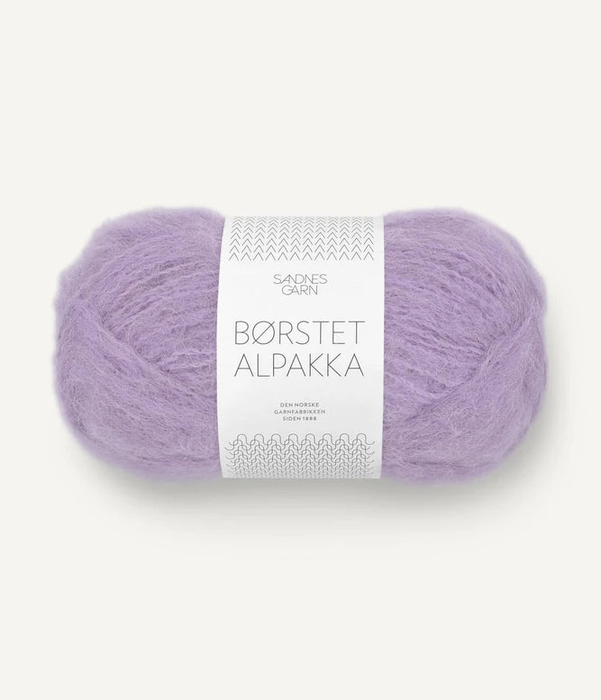 BØRSTET ALPAKKA von SANDNES