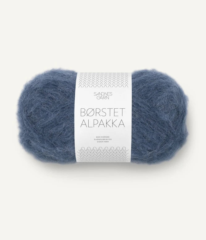 BØRSTET ALPAKKA von SANDNES
